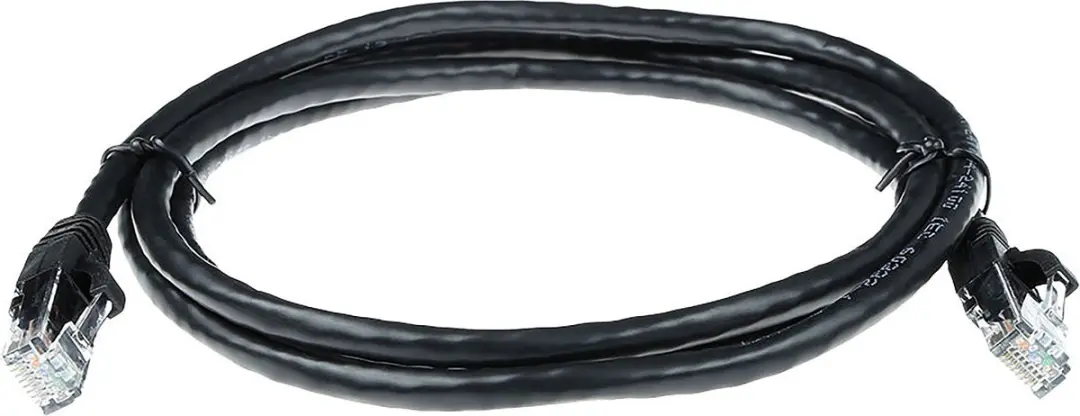 ACT IB2915 U/UTP CAT6A Patchkabel 15m - Zwart