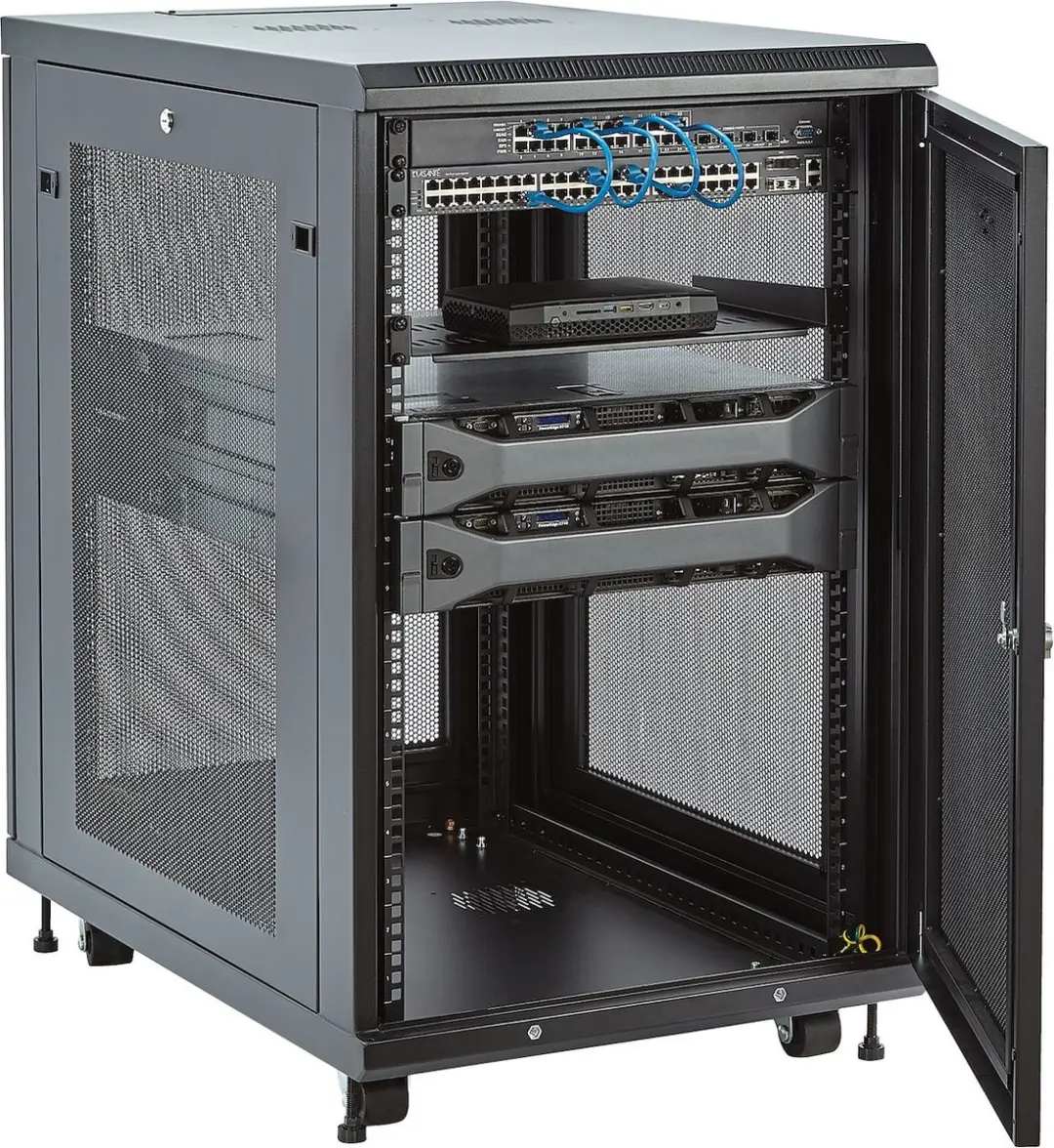 Startech RK1833BKM Serverkast 18U - 78cm Diep - Zwart