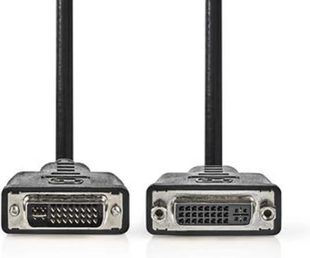 Nedis DVI-I Kabel CCGP32055BK20 - 2.00m - Zwart