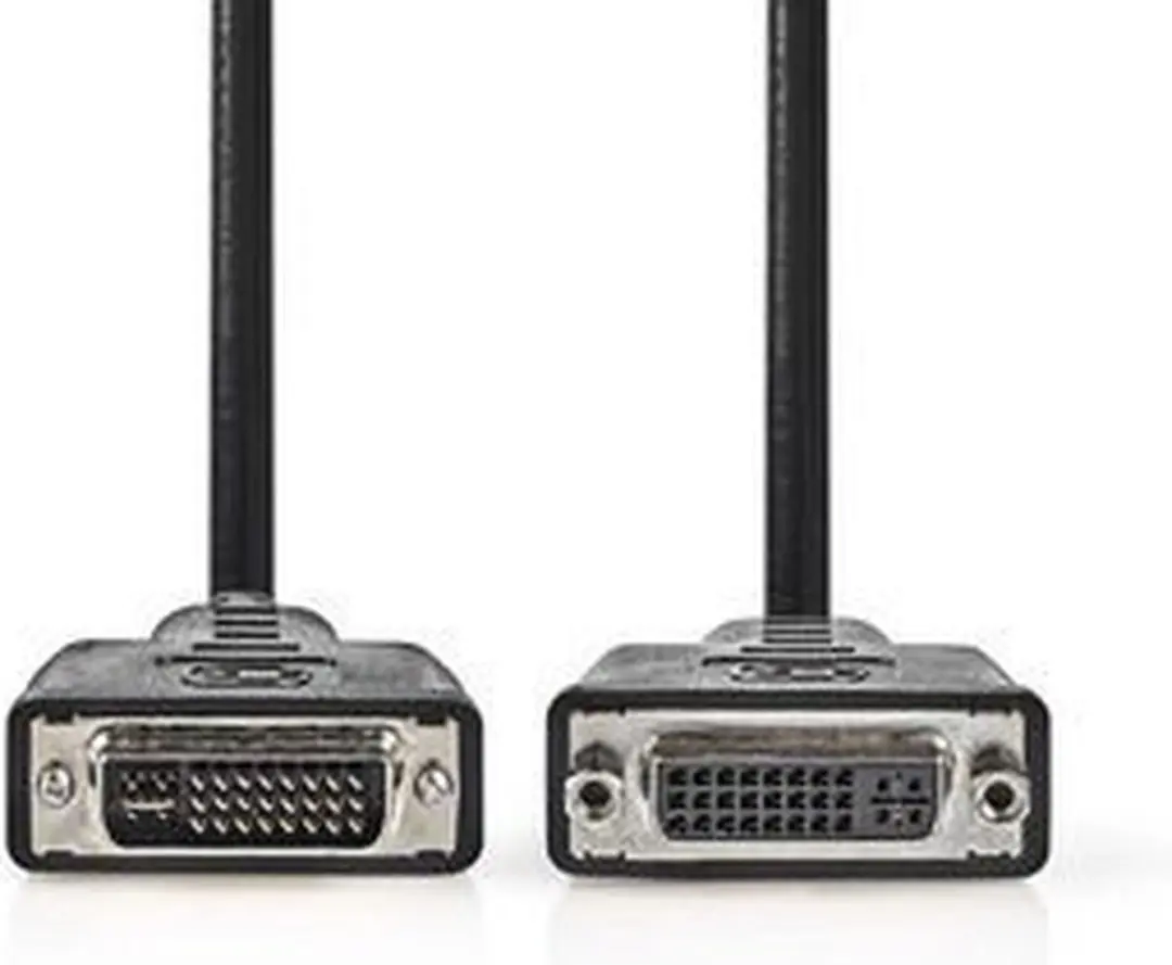 Nedis DVI-I Kabel CCGP32055BK20 - 2.00m - Zwart