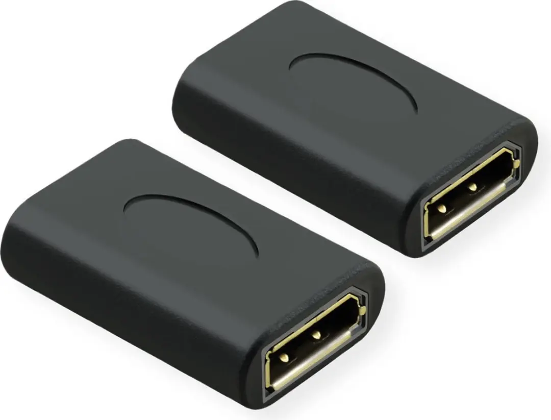 Value DisplayPort Koppelstuk 1.2 - 4K 60Hz - Zwart