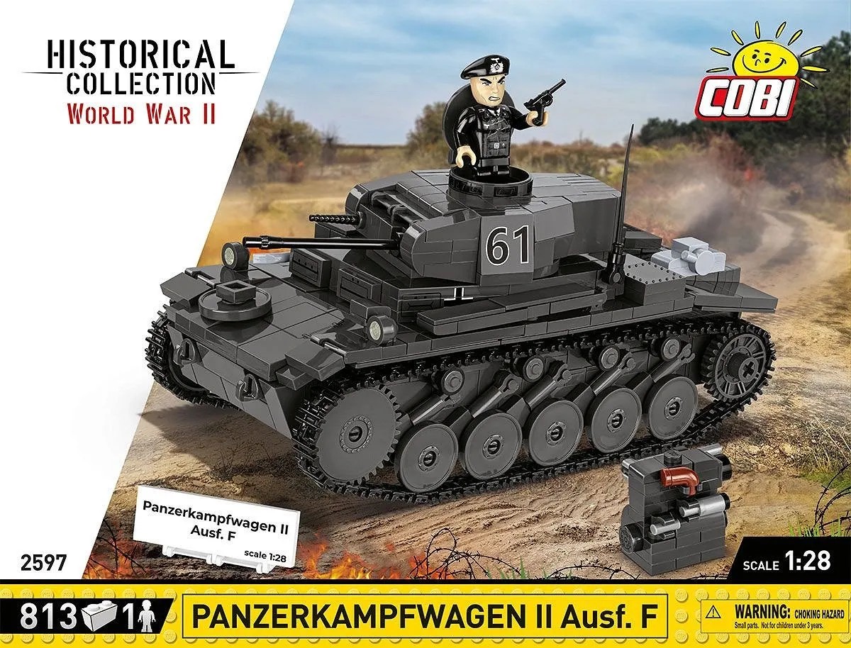 Cobi Panzerkampfwagen II Ausf. F Bouwset 813 Stuks - Meerkleurig