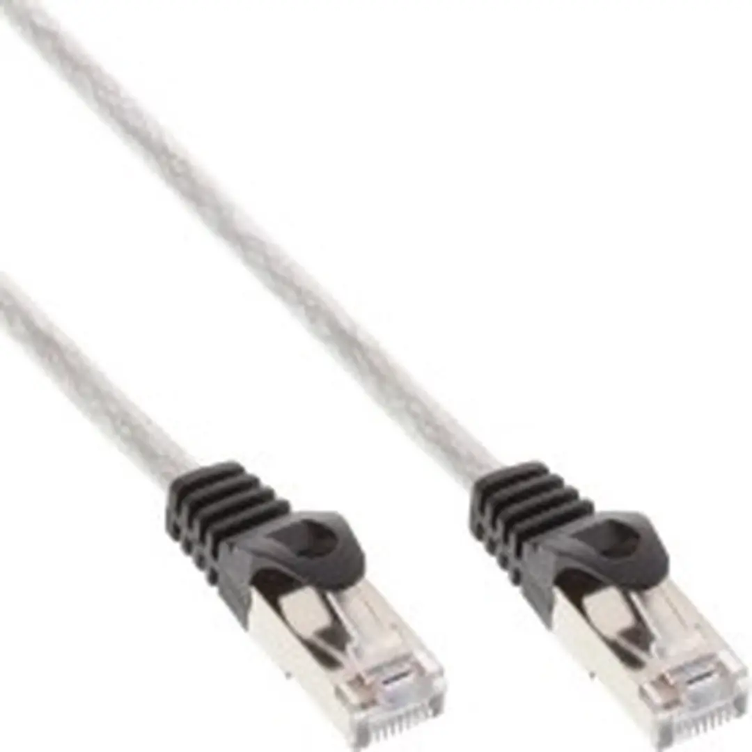 InLine Patchkabel SF/UTP Cat.5e 0,25m - Transparant