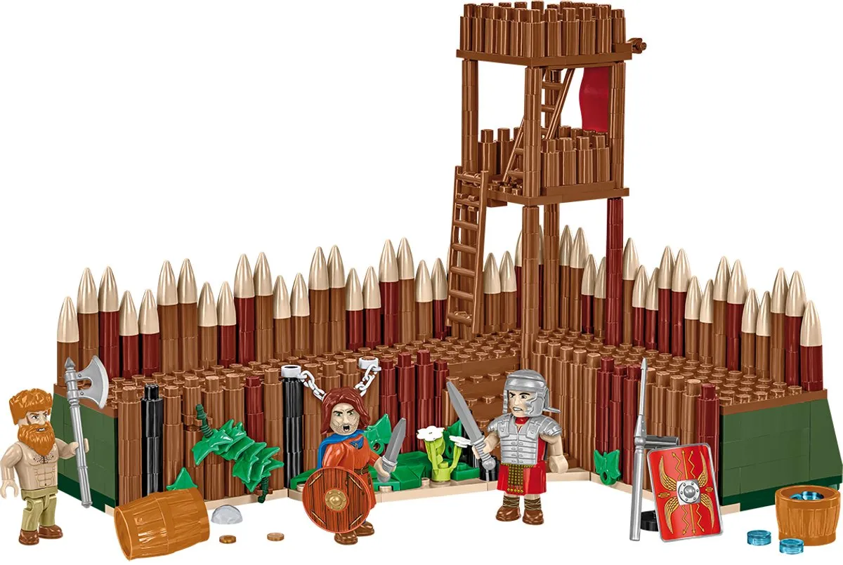 Cobi 20076 Romeinse Wachtoren - 628 Stukken - 3 Minifiguren - afbeelding 6 van 6