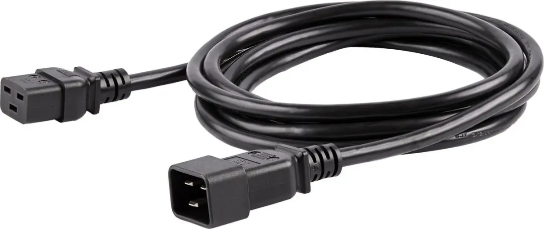 Startech PXTC19201410 C19 naar C20 Voedingskabel 10ft - Zwart