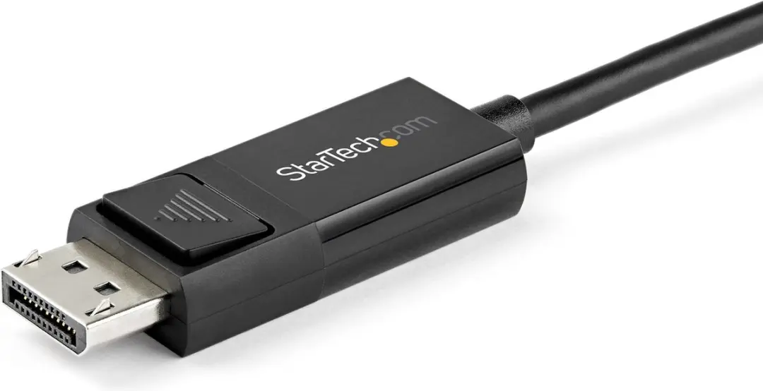Startech USB-C naar DisplayPort Kabel KD20376 - 8K 60Hz - 1m - Zwart