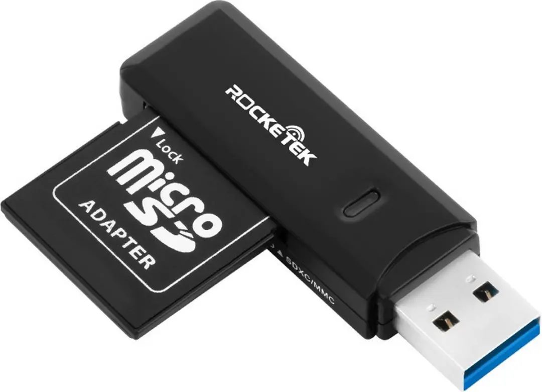 NÖRDIC CRD-011 Kaartlezer 2in1 USB 3.0