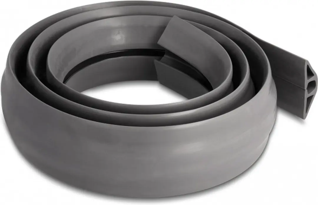 Delock PVC Kabelgoot Flexibel 50x13mm - 1,5m - Grijs