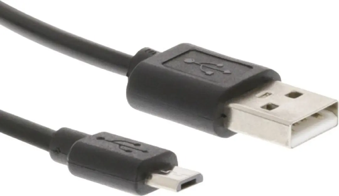 Nedis USB 2.0 A naar Micro-B Kabel 0,5m - 10W - 480Mbps - Zwart
