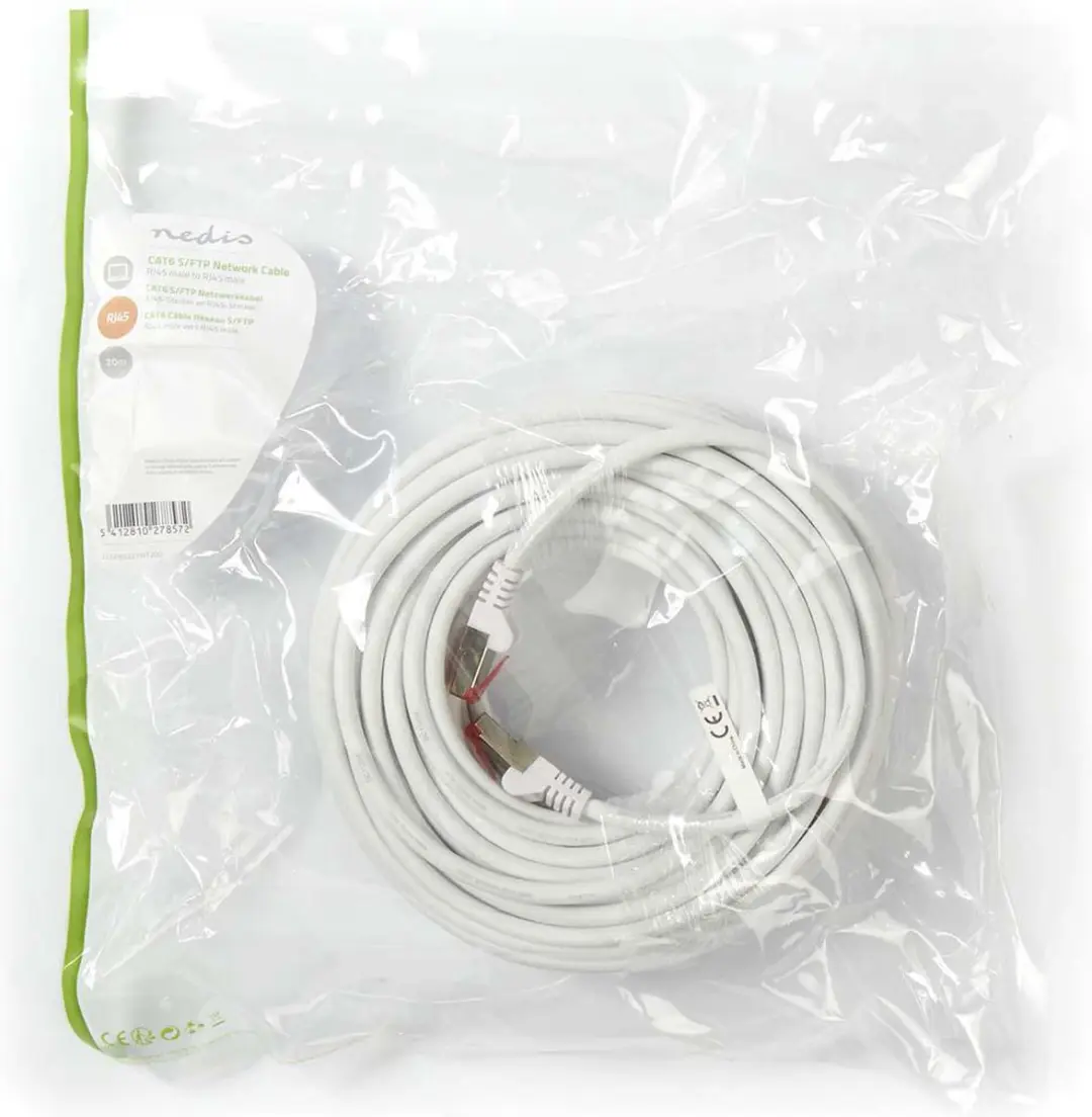Nedis CAT6 Netwerkkabel CCGL85221WT20 - 2m - Wit