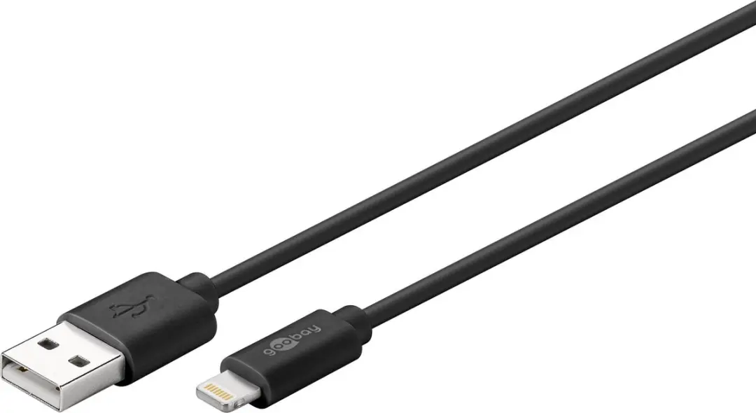 Goobay 8-pins Lightning naar USB-A Kabel - 1m - 10 Stuks - afbeelding 6 van 6