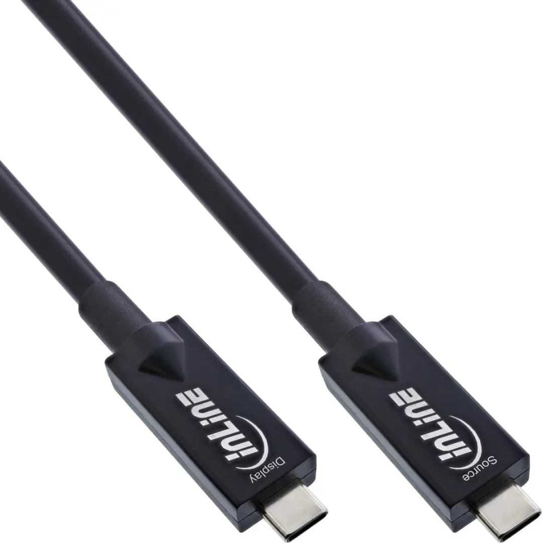InLine USB-C AOC-kabel 5m