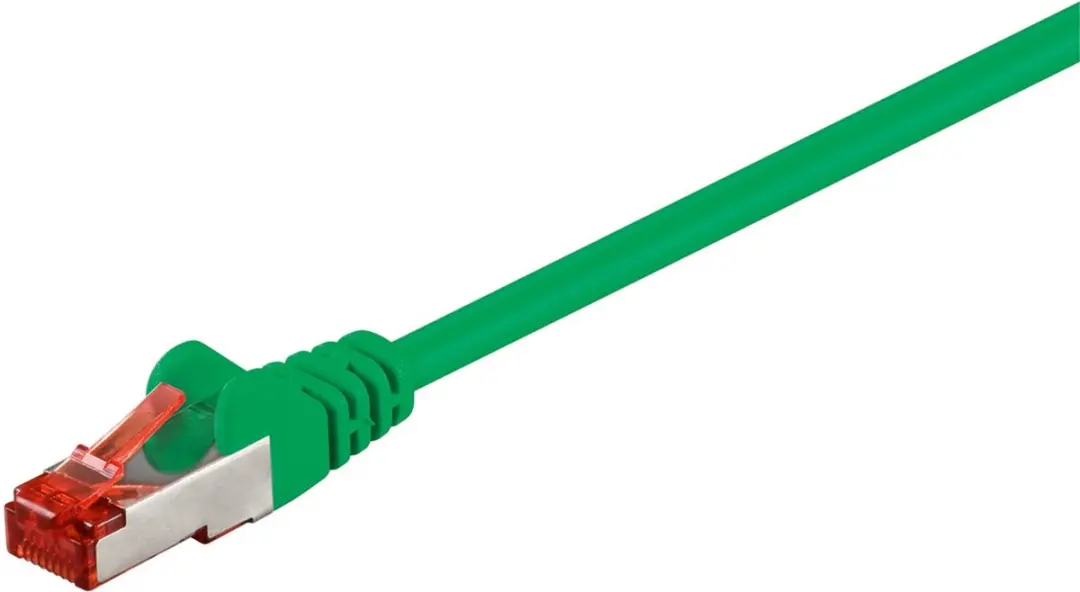 Goobay S/FTP CAT6 Netwerkkabel - 15m - Groen - 10 Stuks