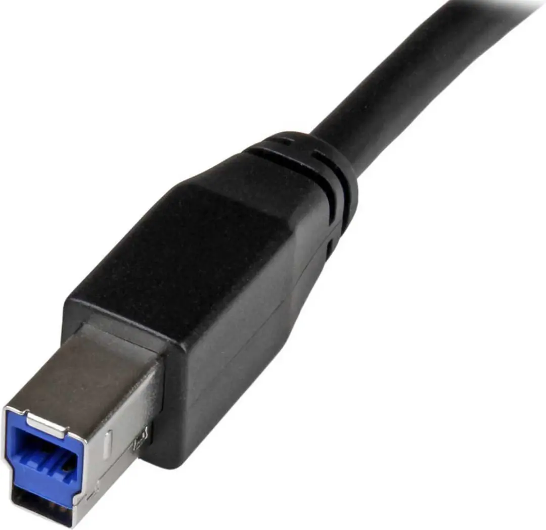 Startech USB3SAB5M USB 3.0 Kabel A Male naar B Male - 5m - Zwart