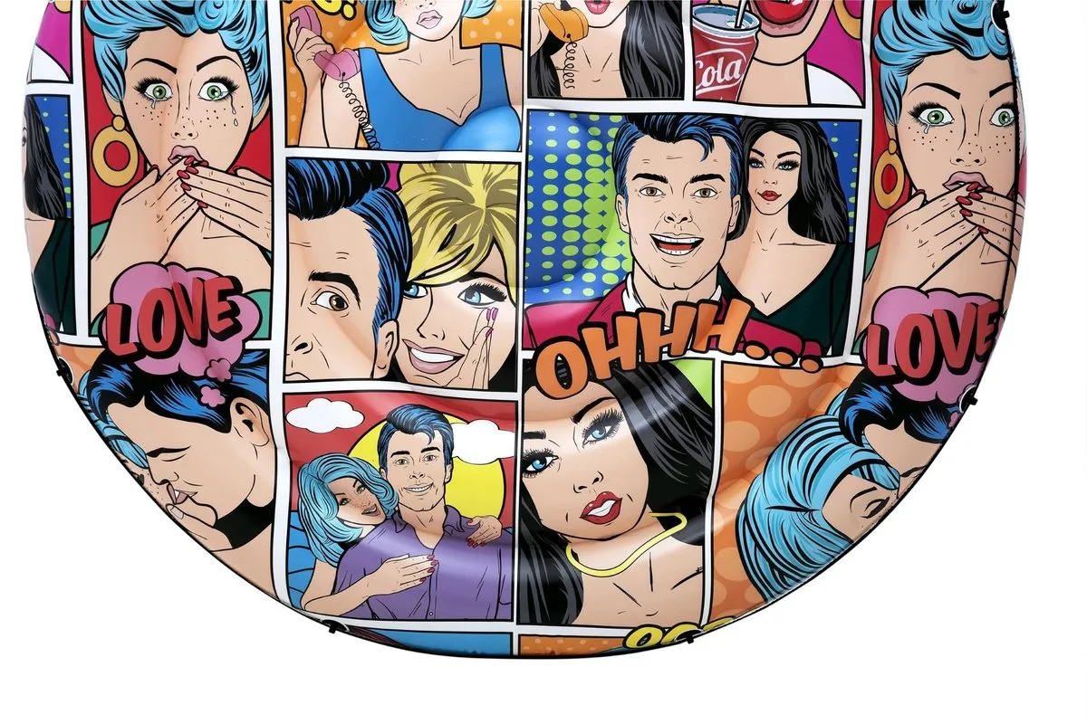 Bestway Pop Art Pool Island 4326 - Ø173cm - Multicolor