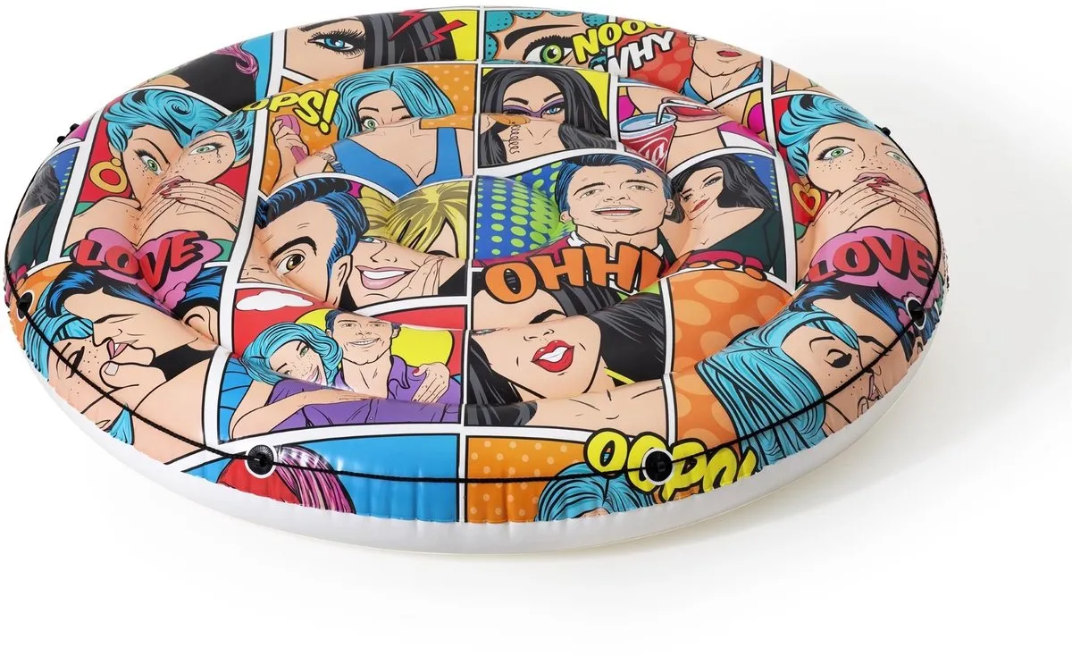 Bestway Pop Art Pool Island 4326 - Ø173cm - Multicolor