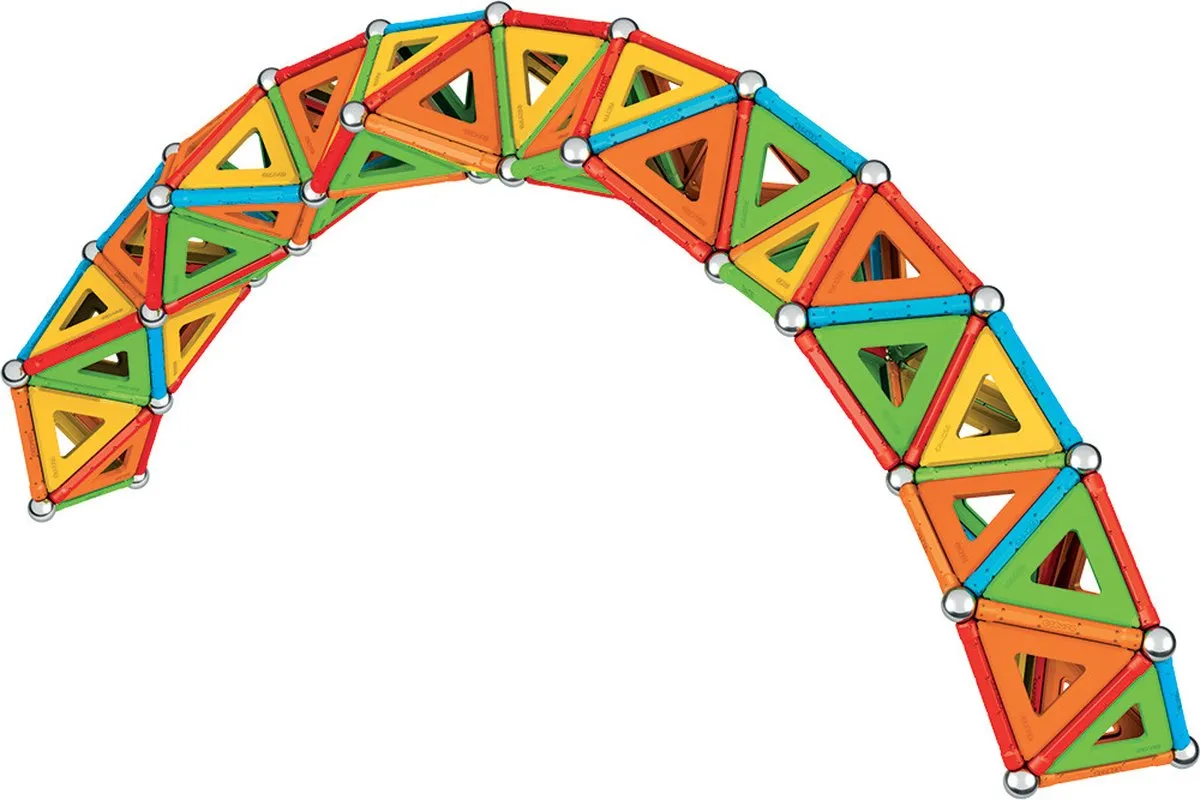 Geomag Super Colors Magnetische Panels - 388-delige set - Multikleur - afbeelding 6 van 6