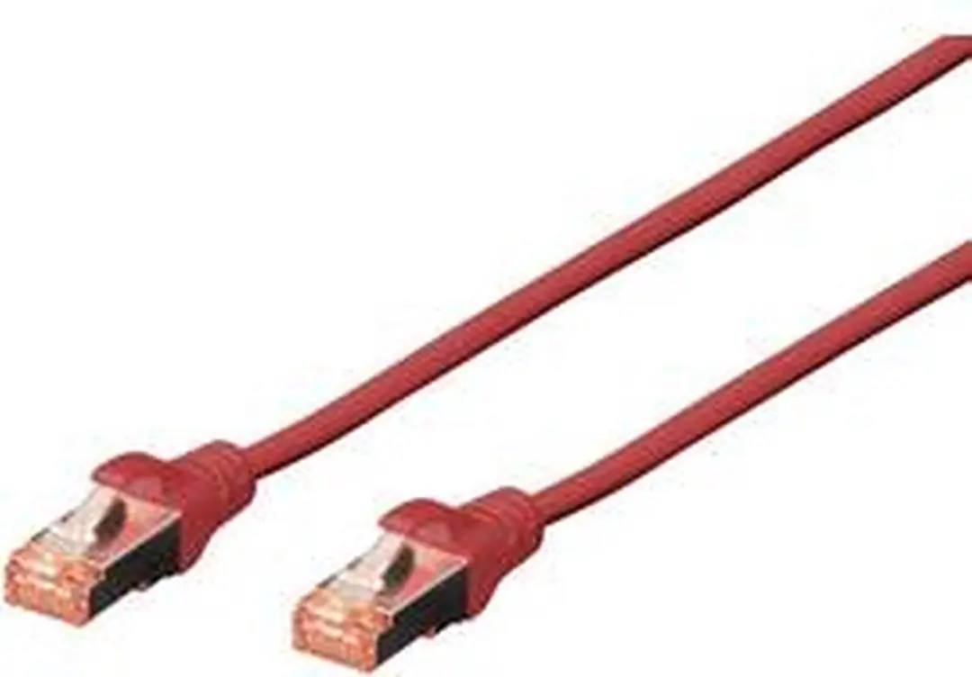 Digitus DK-1644-010/R Netwerkkabel RJ45 - 1m - Rood