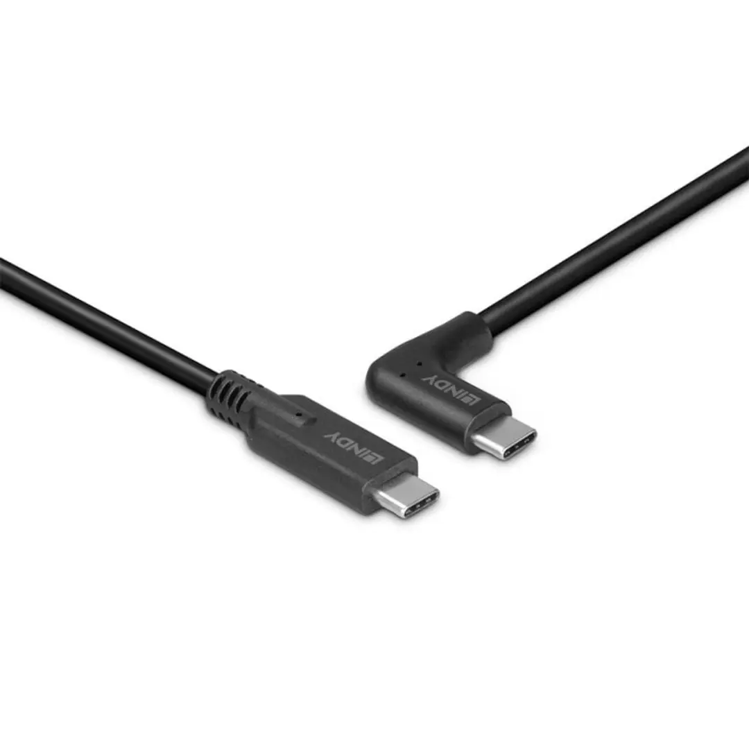Lindy 32018 USB 3.2 Gen 2 Kabel 1m - USB-C Zwart