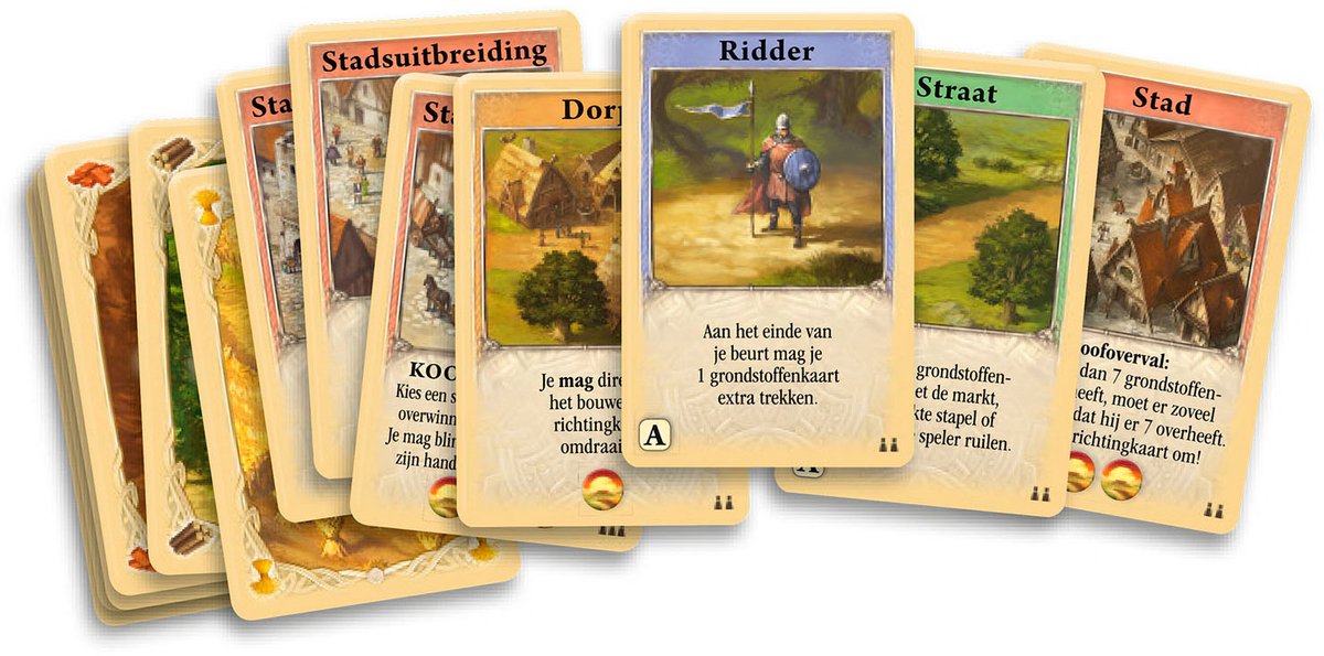 999 Games - Catan: Het Snelle Kaartspel - Vlot kaartspel voor 2-4 spelers, gebaseerd op Catan - Gezelschapsspel - Familiespel - Klein cadeautje