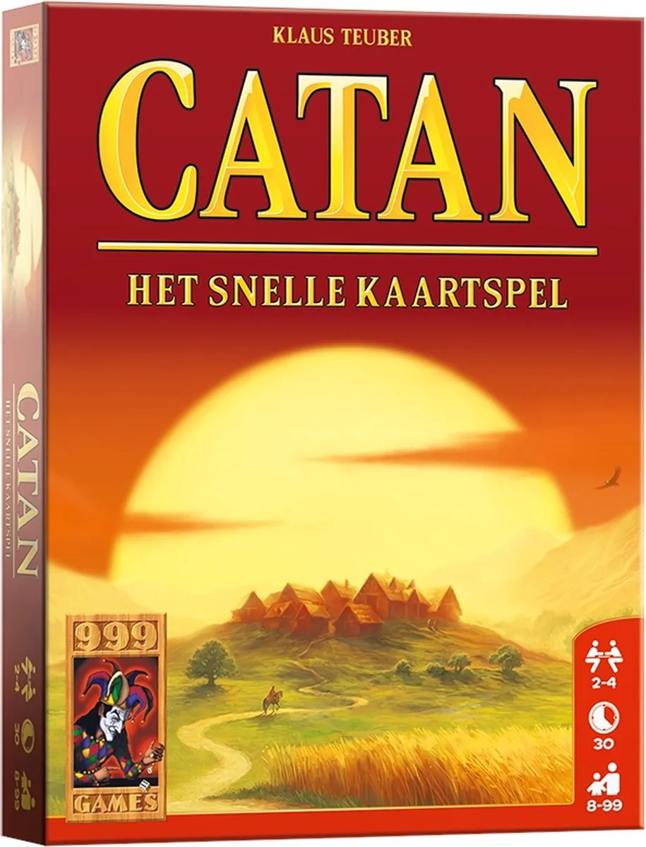 999 Games Catan Snelle Kaartspel 999-KOL29 - 2-4 Spelers