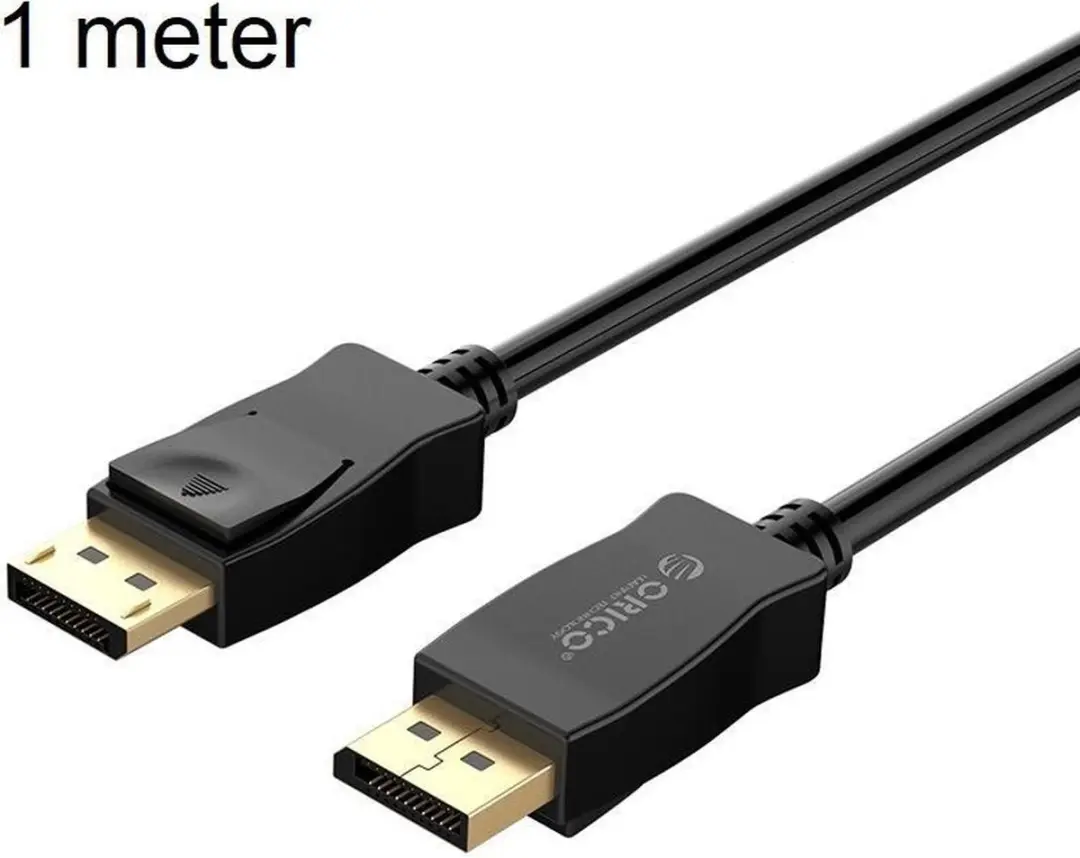 ORICO DisplayPort kabel 1.2 4K@60Hz 1M - Zwart