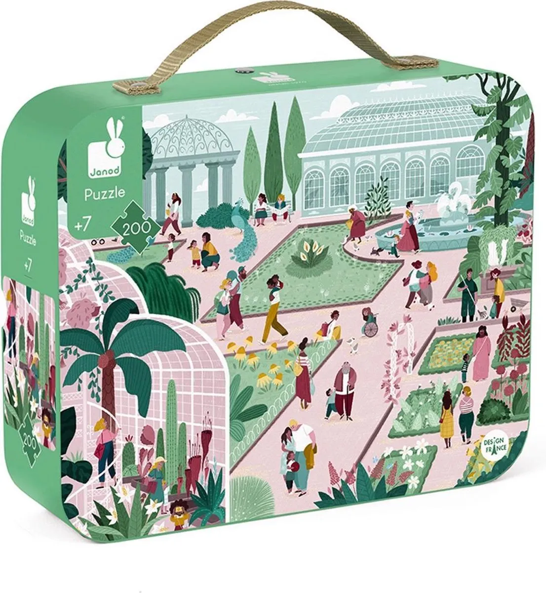 Janod Tuin Puzzel 200 Stuks