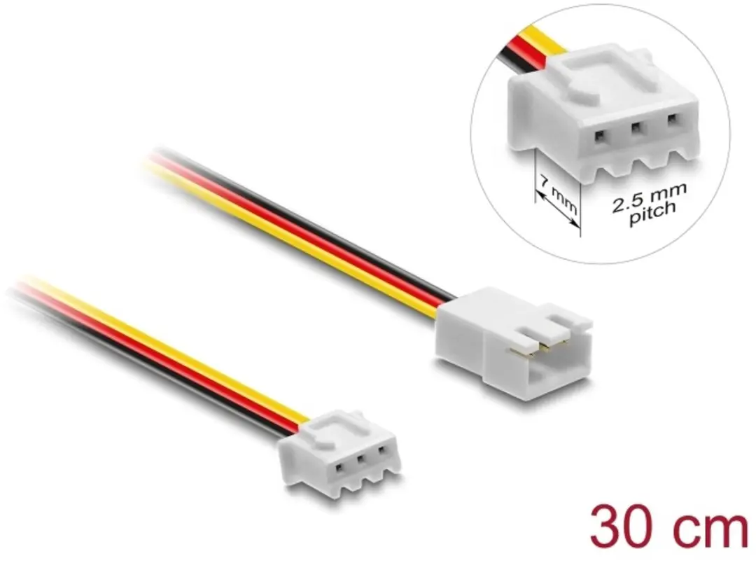 Delock Fan Extension Kabel 3-pins