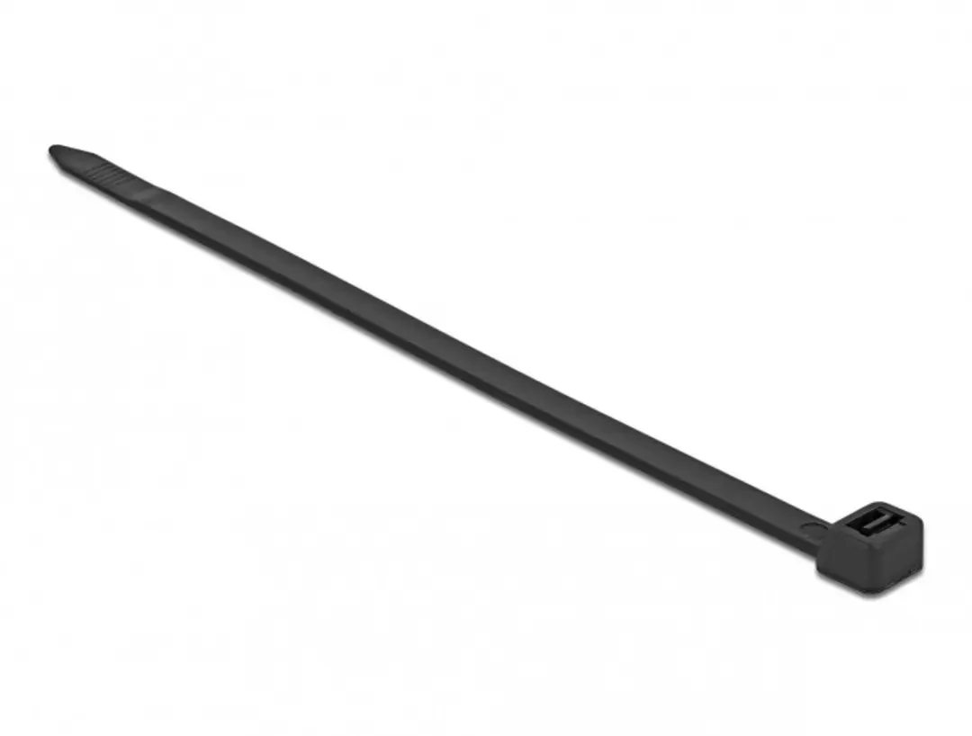 Delock Kabelbinders 760x8.8mm - 10 Stuks - Zwart