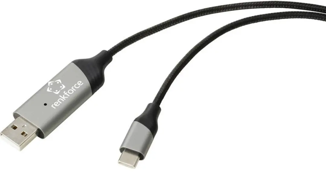 Renkforce RF-7116126 USB 2.0 Data Link-kabel 2m