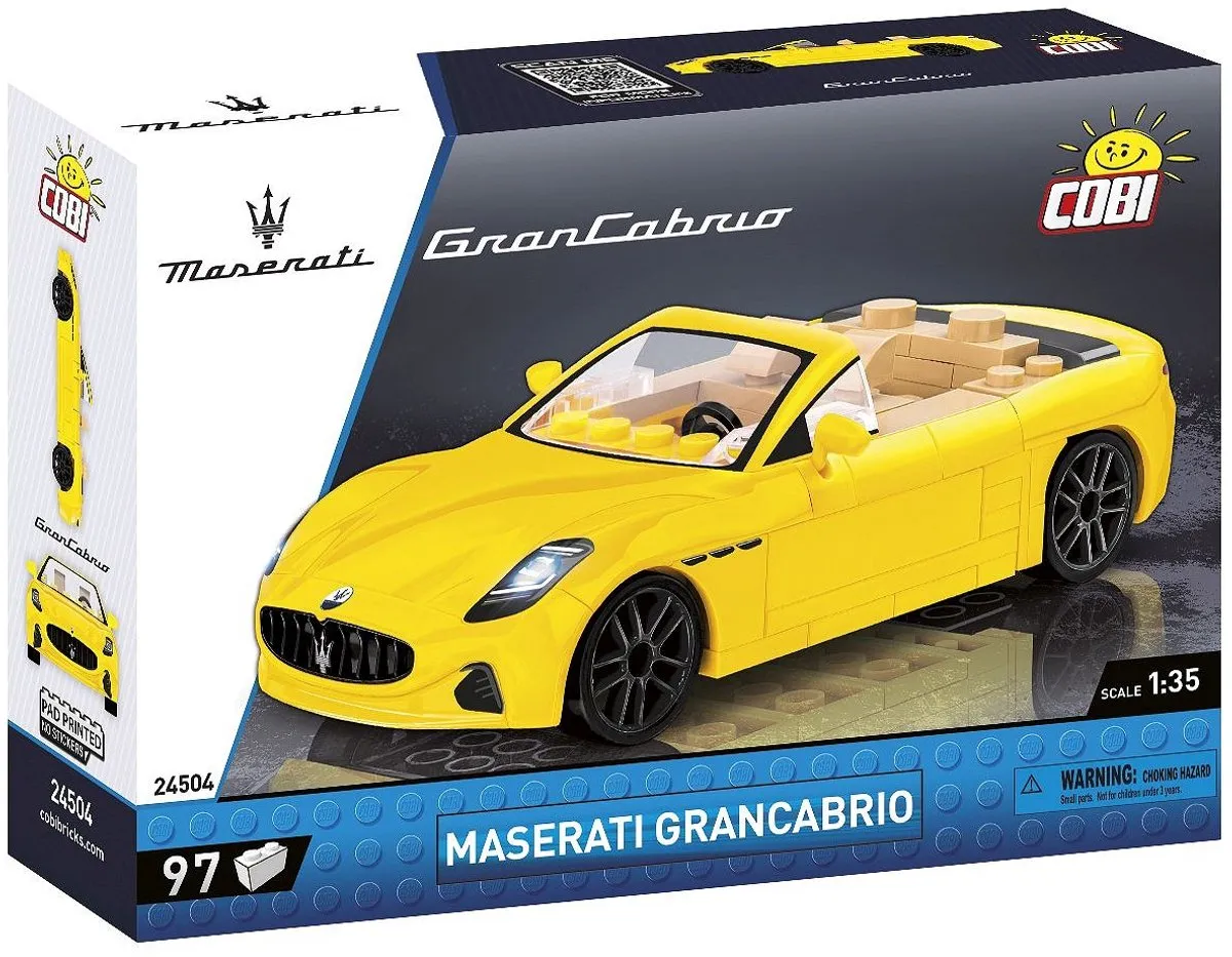 Cobi Maserati GranCabrio - COBI-24504 - 97 Stukken - Meerkleurig