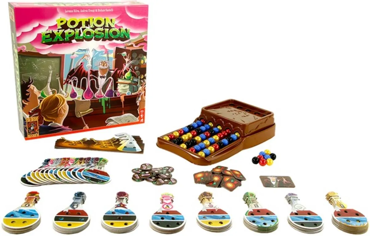 999 Games Potion Explosion Vernieuwde Versie Bordspel - 2-4 Spelers - afbeelding 6 van 6