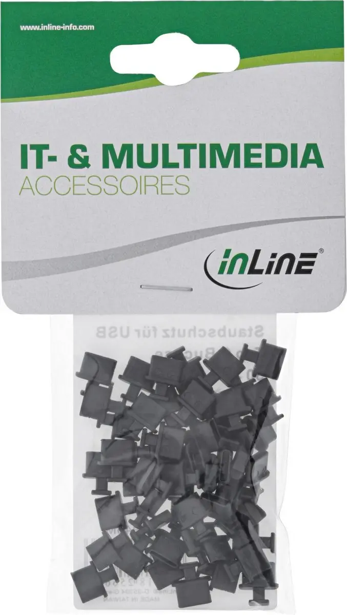 InLine USB-C Afsluitcover - 50 Stuks