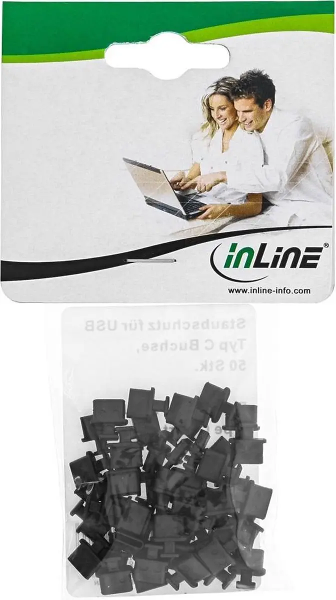 InLine USB-C Afsluitcover - 50 Stuks