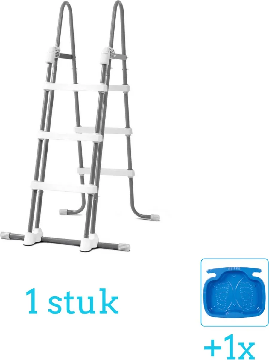 Intex Zwembadtrap 28075-Zilver