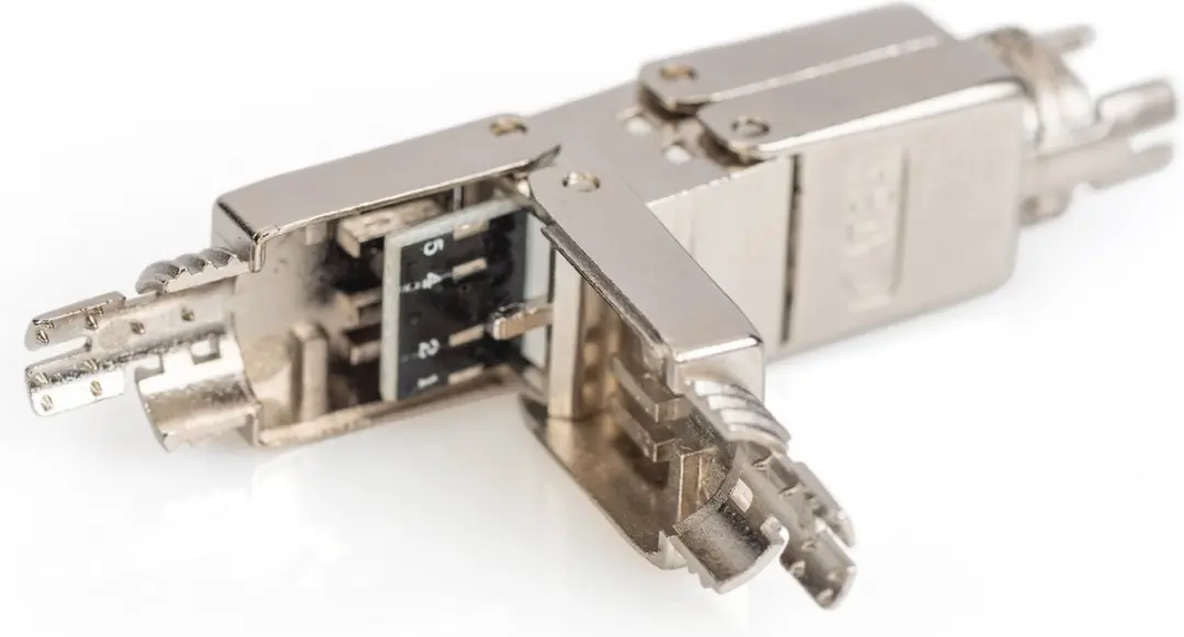 Digitus DN-93912 RJ45-koppeling CAT 6A - Zilver