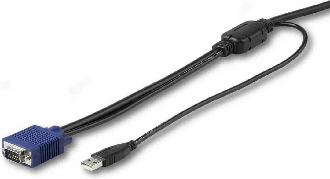 Startech RKCONSUV15 KVM-Schakelaar - Zwart