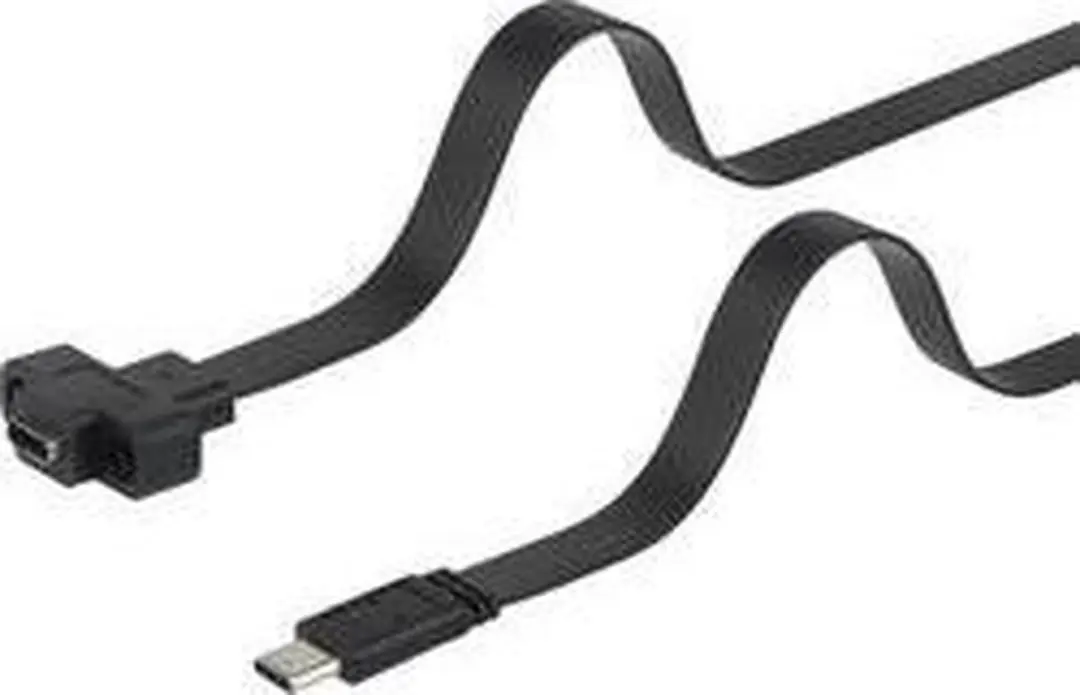 Renkforce RF-3415030 USB-C Kabel 0,25m - Zwart