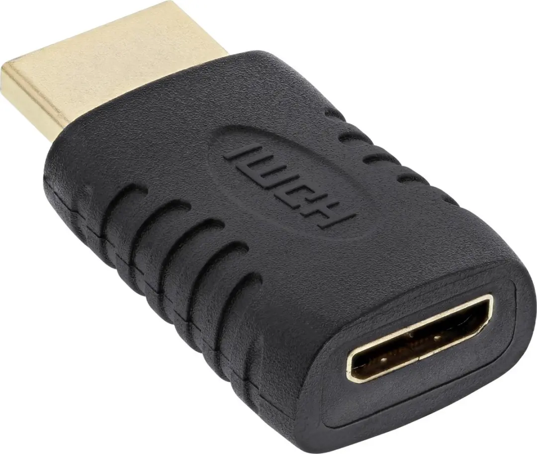 InLine HDMI naar Mini HDMI Adapter 1.4 - 4K 30Hz - Zwart