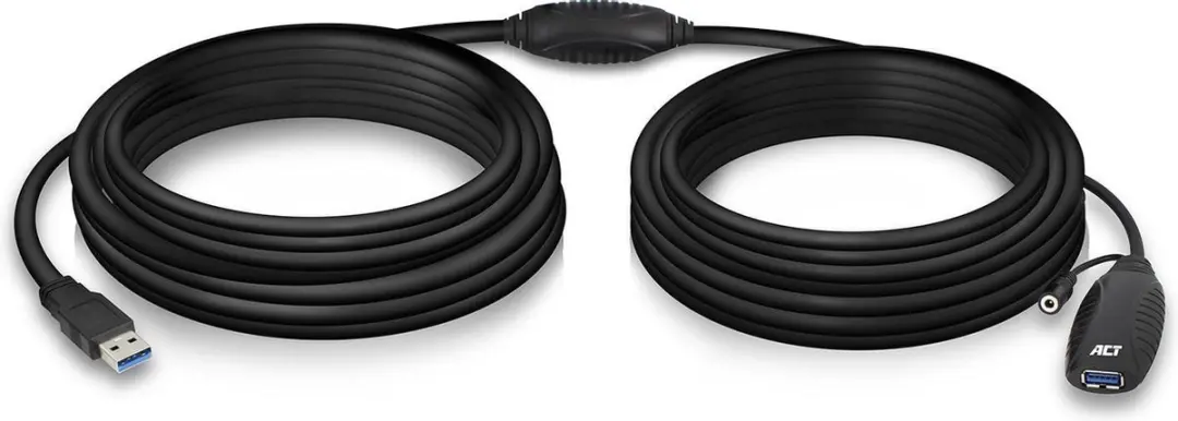 ACT USB Booster AC6110 - 10m - Zwart