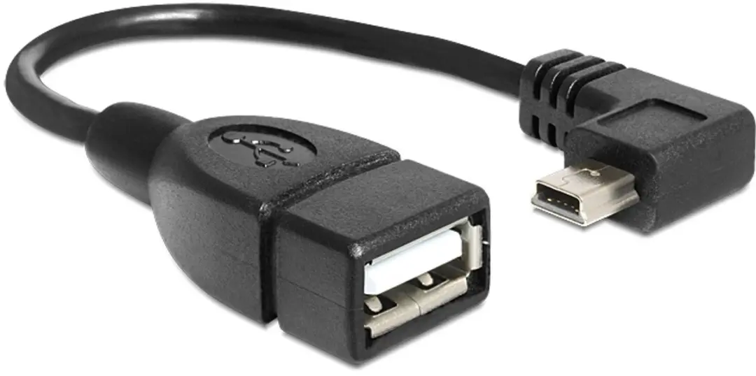 Delock USB OTG Kabel mini naar USB-A 16cm
