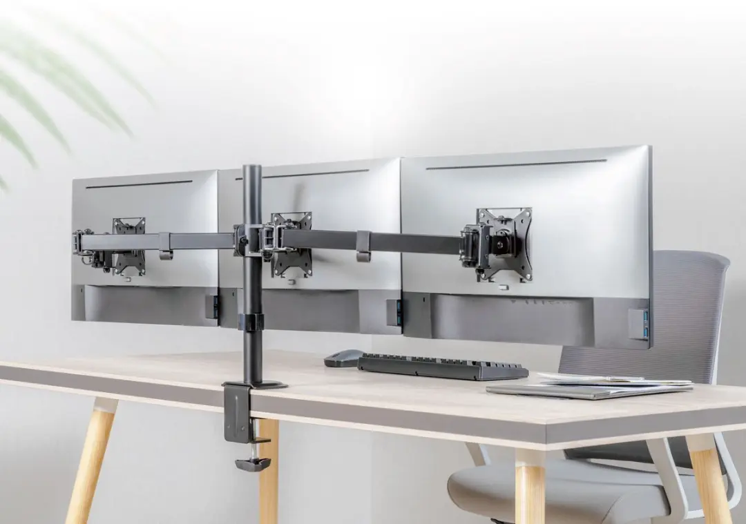 Gembird MA-D3-01 Monitorarm Drievoudig - 17-27" - 7kg per scherm - afbeelding 6 van 6