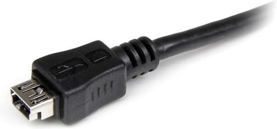 Startech UUSBMUSBMF6 Micro USB Kabel - Zwart