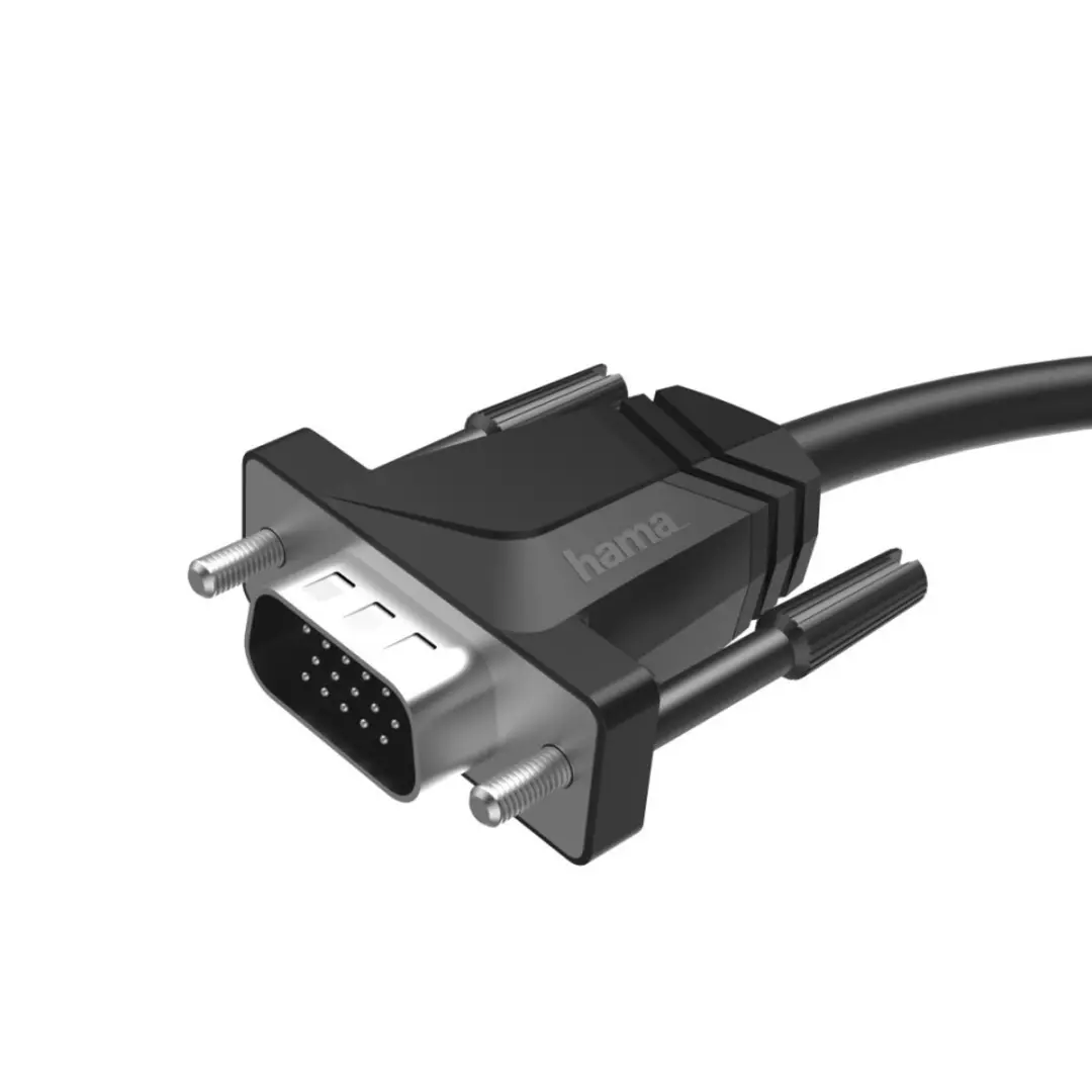 Hama VGA-kabel Full-HD 3m - Zwart