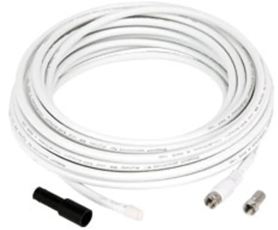 Goobay Coaxkabel Installatieset 10m - Wit