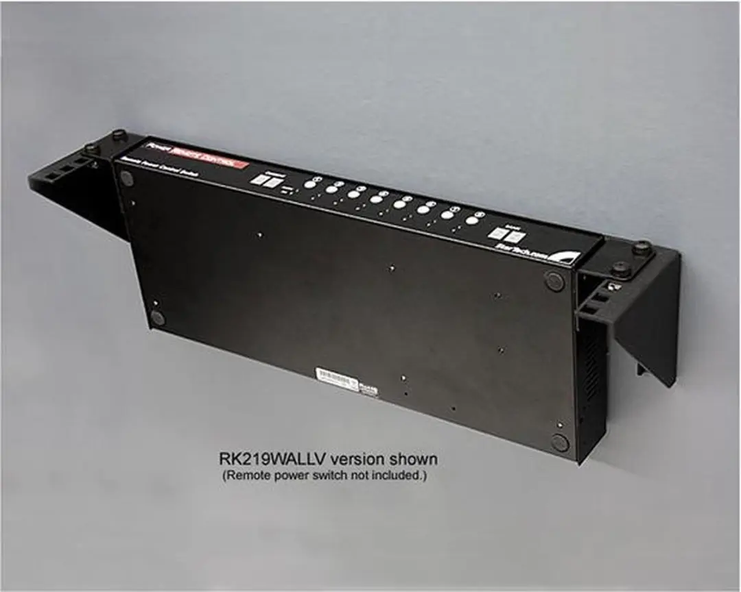 Startech RK119WALLV Serverrack Wandbeugel 1U - Zwart