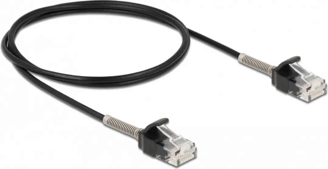 Delock Cat.6A RJ45 Kabel 1m - Zwart