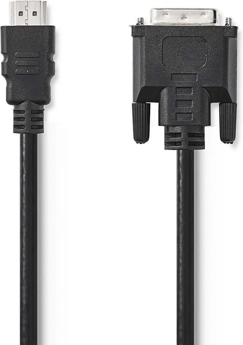 Nedis HDMI Kabel DVI-D 24+1-Pins 5m - Zwart