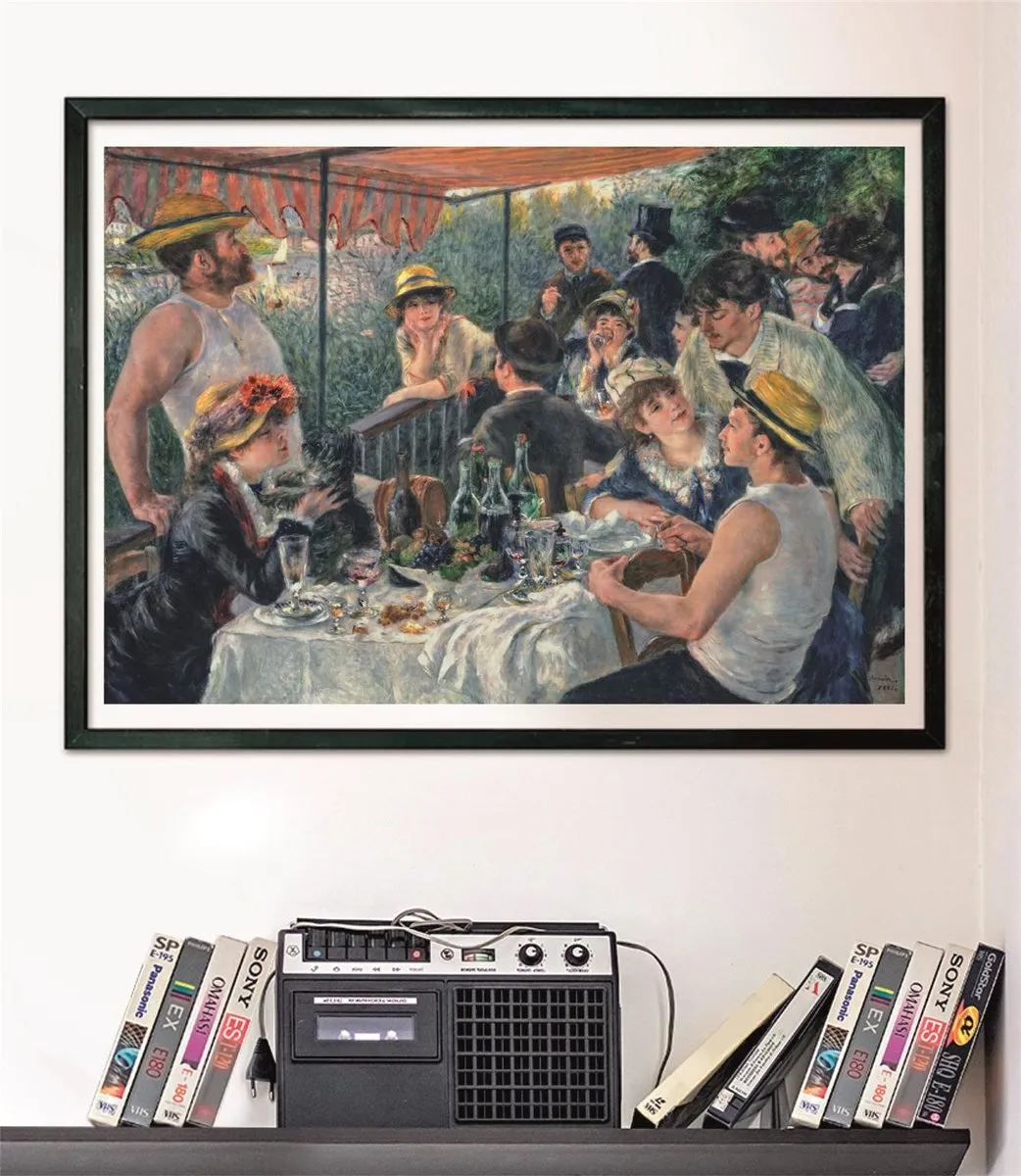 Clementoni Museum Lunch Bootfeest Puzzel 1000 Stuks - Multikleur