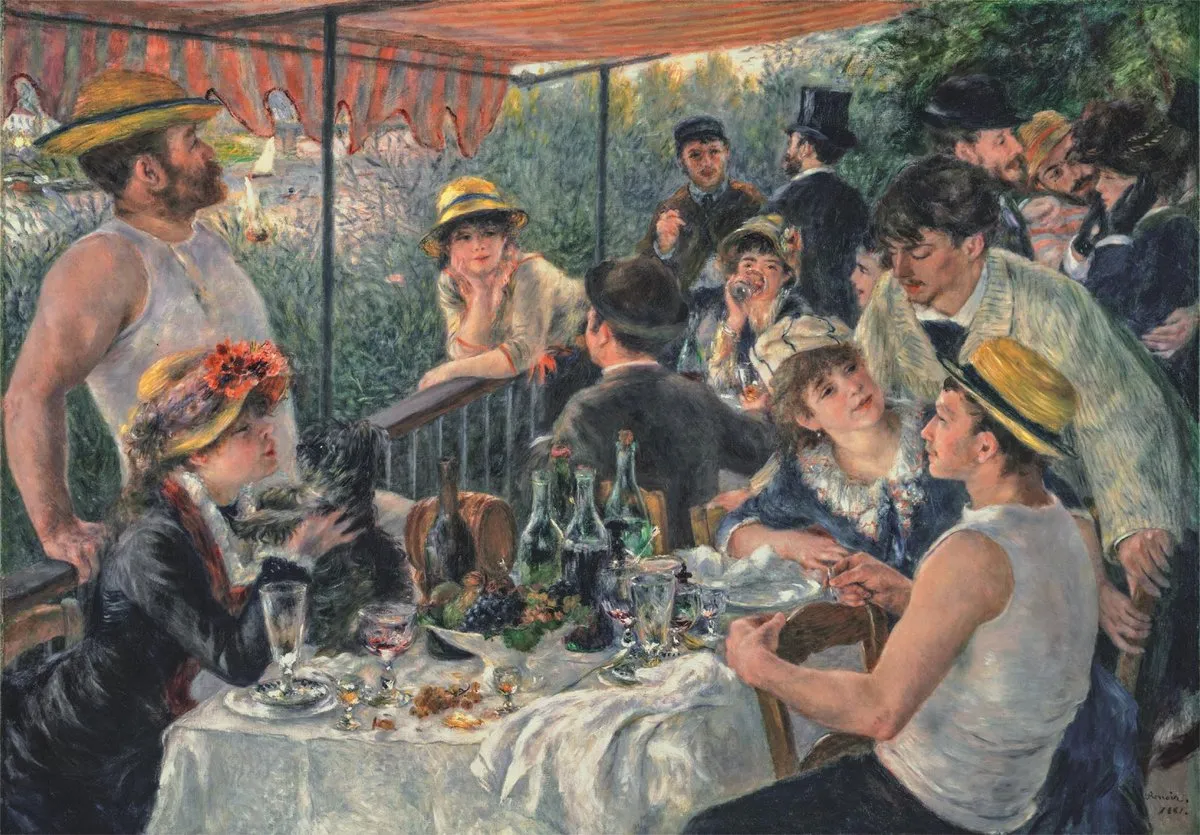 Clementoni Museum Lunch Bootfeest Puzzel 1000 Stuks - Multikleur